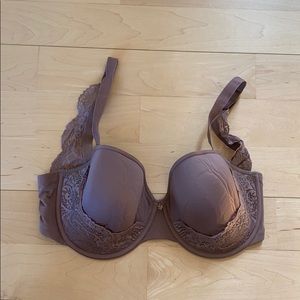 Purple Third Love 34 DD (34 E) t-shirt Bra